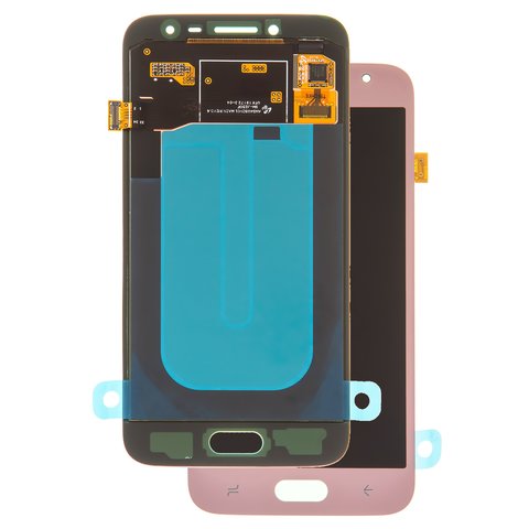 Дисплей для Samsung J250 Galaxy J2 2018 , J250 Galaxy J2 Pro 2018 , рожевий, без рамки, Original, original glass, #GH97 21339C