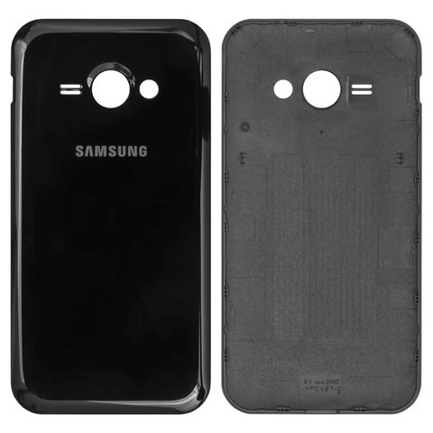 Задня кришка батареї для Samsung J110H DS Galaxy J1 Ace, чорна