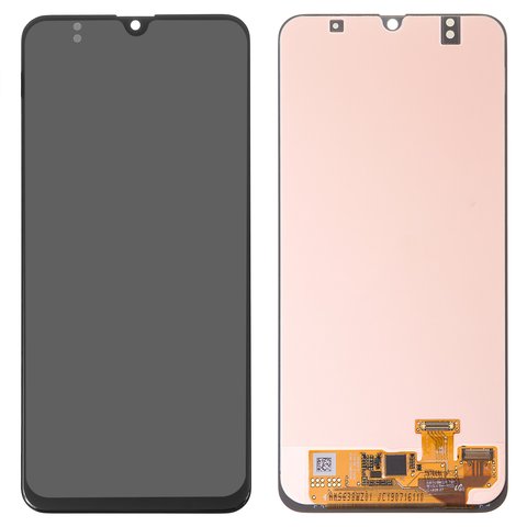 Дисплей для Samsung A305 Galaxy A30, чорний, без рамки, Original PRC , original glass