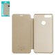 Чехол Nillkin Sparkle laser case для Huawei Honor 7X, золотистый, книжка, пластик, PU кожа, #6902048149823