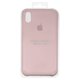 Чохол для iPhone XS Max, рожевий, Original Soft Case, силікон, pink sand (19)