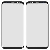 Скло корпуса для Samsung G950F Galaxy S8, з ОСА-плівкою, чорне