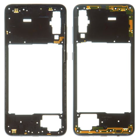 Середня частина корпусу для Samsung A705 Galaxy A70, чорна