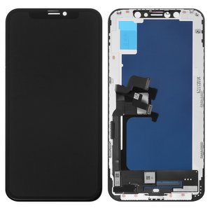 Дисплей для iPhone XS, черный, с рамкой, Copy, TFT , YOUDA