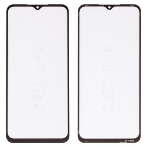 Стекло корпуса G+OCA PRO для Samsung M336B Galaxy M33, с OCA пленкой, черное