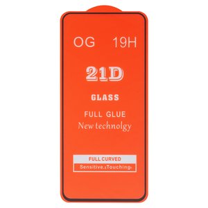 Защитное стекло для Nokia 3.4, 5.4, совместимо с чехлом, Full Glue, без упаковки , черный