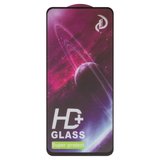 Защитное стекло для Realme C65 4G, C65 5G, совместимо с чехлом, Full Glue, (без упаковки), черный