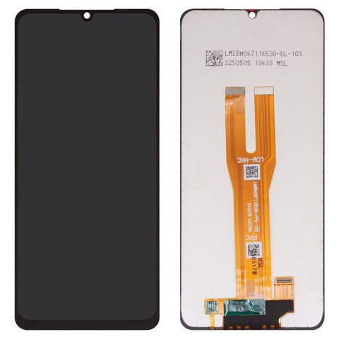 Дисплей для Samsung A065 Galaxy A06, черный, без рамки, Сopy