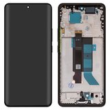 Дисплей для Xiaomi Poco X7, Redmi Note 14 Pro 5G, чорний, з рамкою, Original (PRC), 24095PCADG, 24090RA29G