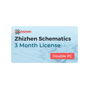 Ліцензія Zhizhen Schematics 2 комп'ютери 3 місяці 
