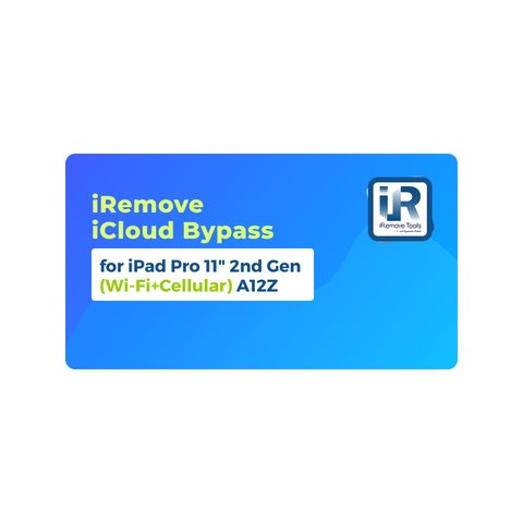 iRemove iCloud Bypass для iPad Pro 11 inch 2nd Gen Wi Fi+Cellular  A12Z