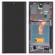 Дисплей для Samsung S908B Galaxy S22 Ultra 5G, зеленый, с рамкой, High Copy, (OLED)