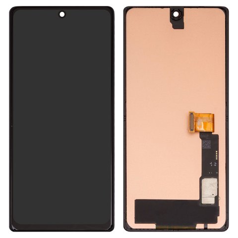 Дисплей для Google Pixel 6 Pro, черный, с рамкой, Сopy, TFT  GLUOG, G8VOU