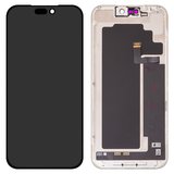 Дисплей для iPhone 17 Pro Max, черный, с рамкой, Оригинал (переклеено стекло)