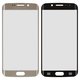 Housing Glass compatible with Samsung G925F Galaxy S6 EDGE, (golden)