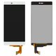 Pantalla LCD puede usarse con Huawei P8 (GRA L09), blanco, sin marco, Original (PRC)