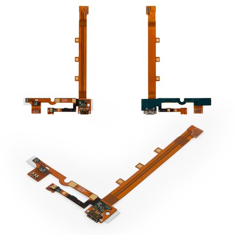 Cable flex puede usarse con Xiaomi Mi 3, del micrófono, del conector de carga, con componentes, versión TD 