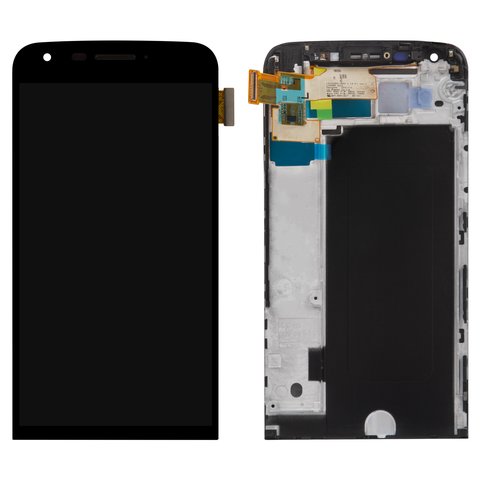 Дисплей для LG G5 H820, G5 H830, G5 H850, G5 LS992, G5 US992, G5 VS987, черный, с рамкой, Original PRC 