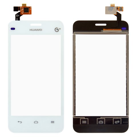 Touchscreen compatible with Huawei Ascend Y320 U30 Dual Sim, white, type 2 