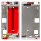 LCD Binding Frame compatible with Huawei P8 (GRA L09), (white)
