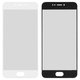 Housing Glass compatible with Meizu Pro 6s, (white)