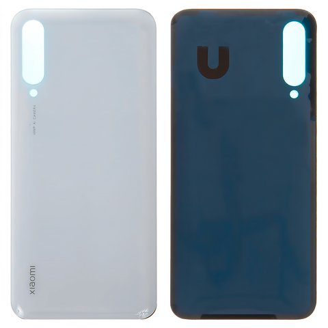 Housing Back Cover compatible with Xiaomi Mi A3, white, M1906F9SH, M1906F9SI 