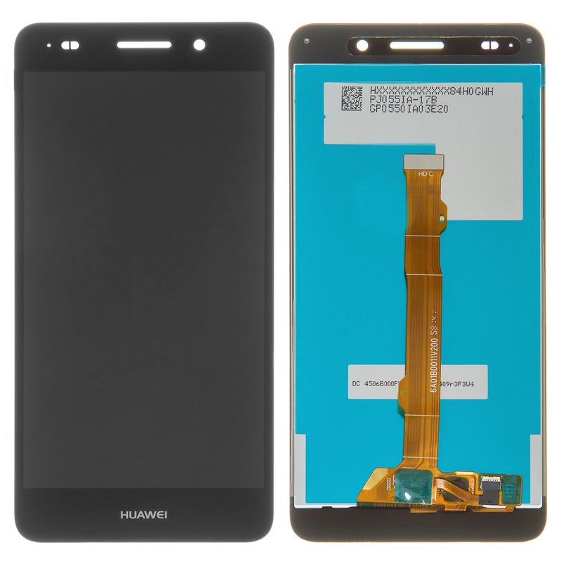 LCD usarse con Huawei Y6 II, negro, sin marco, Original (PRC), CAM-L21 - All Spares