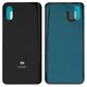 Housing Back Cover compatible with Xiaomi Mi 8 Pro, (black, M1807E8A)