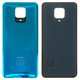 Housing Back Cover compatible with Xiaomi Redmi Note 9 Pro, (dark blue, 64 MP, M2003J6B2G)