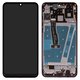 Pantalla LCD puede usarse con Huawei P30 Lite (2020) New Edition, negro, con marco, High Copy, Marie-L21BX