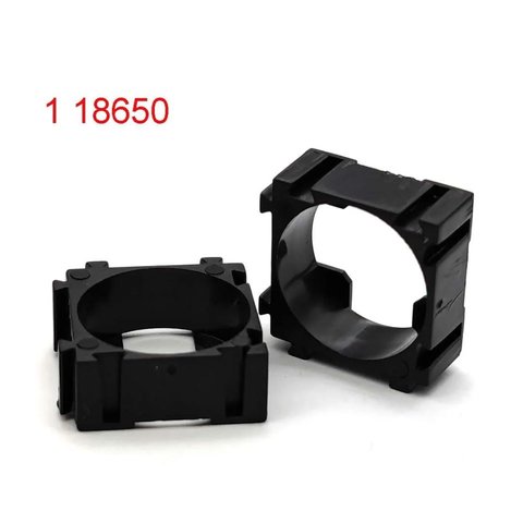 Holder for Batteries 18650, 1x1 