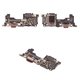 Cable flex puede usarse con Xiaomi Poco F6 Pro, del conector de carga, con componentes, Original (PRC), placa del cargador