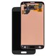 LCD compatible with Samsung G900 Galaxy S5, (black, without frame, original (change glass) )