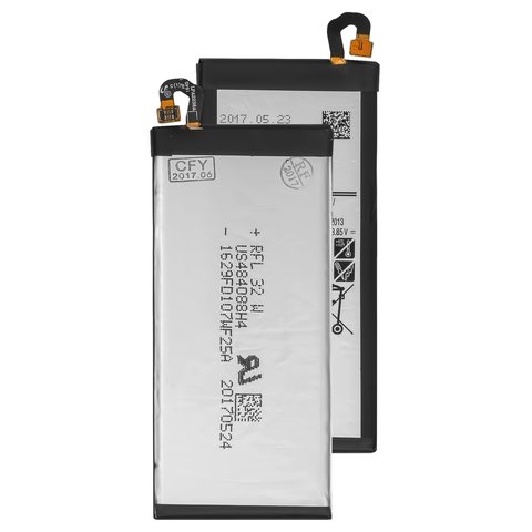 Battery EB BA520ABE compatible with Samsung A520 Galaxy A5 2017 , Li ion, 3.85 V, 3000 mAh, Original PRC  