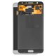 LCD compatible with Samsung J701 Galaxy J7 Neo, (silver, without frame, original (change glass) )