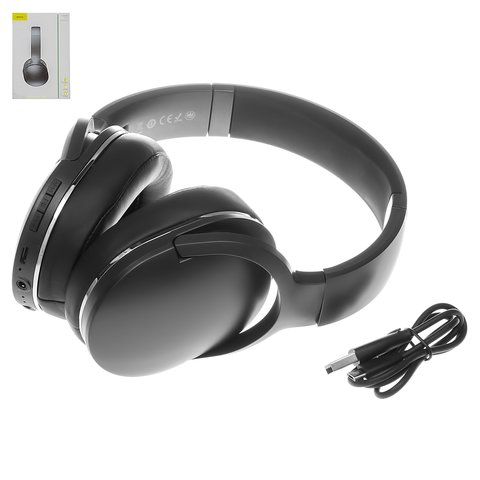 Headphone Baseus D02, wireless, black  #NGD02 01