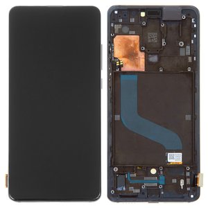 LCD compatible with Xiaomi Mi 9T, Mi 9T Pro, Redmi K20, Redmi K20 Pro, black, with frame, High Copy, OLED , M1903F10G, M1903F11G, M1903F10I, M1903F11I 