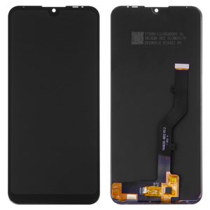 LCD compatible with ZTE Blade V10 Vita, black, without frame, Original PRC , V1010t  #SKI626 B02 V0.2