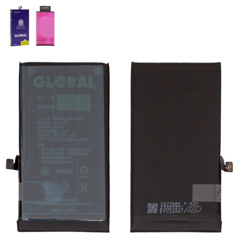 Battery Mechanic compatible with Apple iPhone 12, iPhone 12 Pro, Li Polymer, 3.8 V, 3230 mAh, High Capacity, original IC 