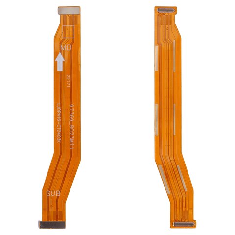 Flat Cable compatible with Oppo A16, A16s, A54 4G, A54s, for mainboard 