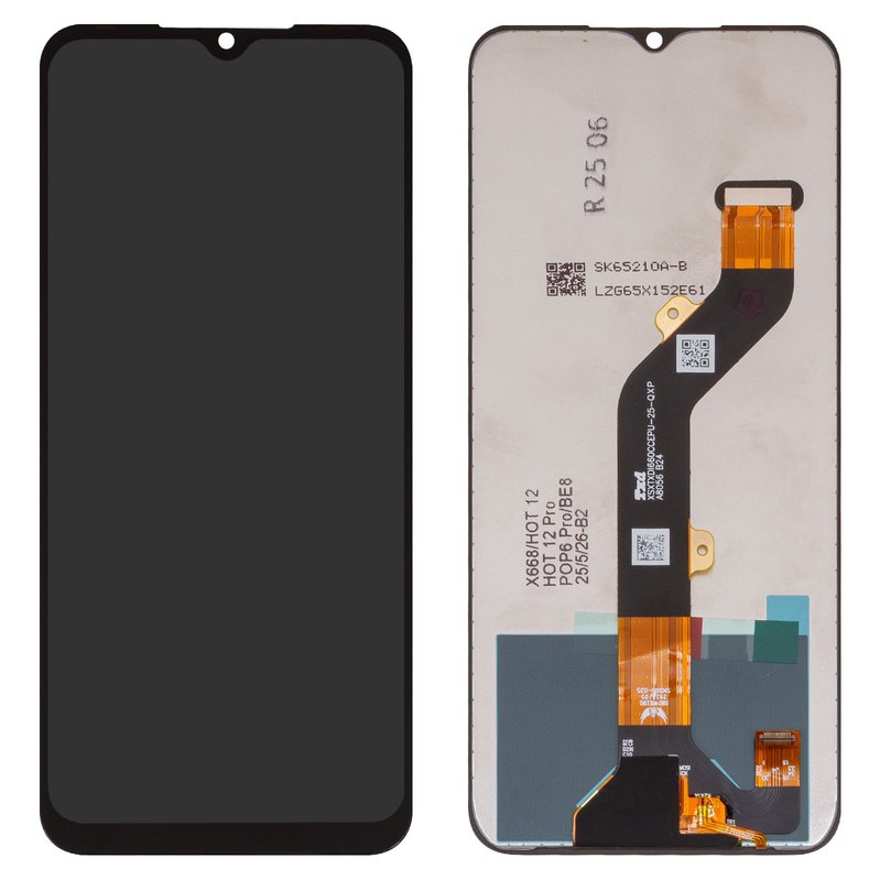 LCD compatible with Tecno Pop 6 Pro (BE8, BE8i); Infinix Hot 12 Pro ...