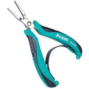 Alicates cortantes de pico plano Pro'sKit PM 396H