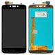 Pantalla LCD puede usarse con Motorola XT1723 Moto C Plus, negro, Original (PRC)