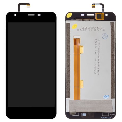 Pantalla LCD puede usarse con Oukitel K7000, negro