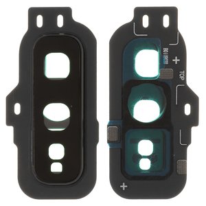 Vidrio de cámara puede usarse con Samsung G970 Galaxy S10e, negro, con marcos, prism black