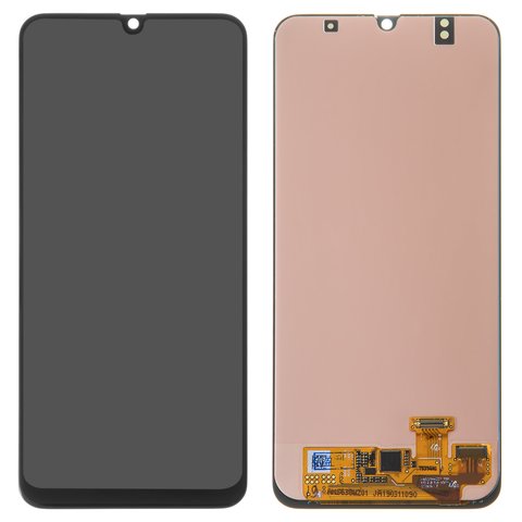 Pantalla LCD puede usarse con Samsung A305 Galaxy A30, negro, sin marco, original vidrio reemplazado