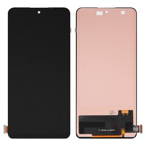 Pantalla LCD puede usarse con Xiaomi Poco X4 Pro 5G, Redmi Note 11 Pro, Redmi Note 11 Pro 5G, Redmi Note 11 Pro Plus 5G, Redmi Note 11E Pro, Redmi Note 12 Pro 4G, negro, sin marco, Copy, TFT 