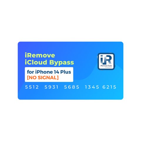 iRemove iCloud Bypass para iPhone 14 Plus [NO SIGNAL]