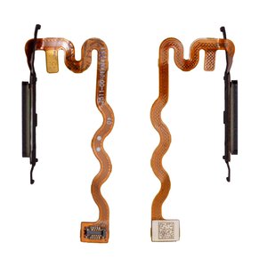 Cable flex puede usarse con Motorola Moto E14, Moto G15, Moto G24, negro, con escáner de huellas dactilares Touch ID 