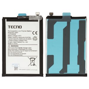Batería BL 5ABT puede usarse con Tecno Spark 30 KL6 , Spark 30C, Li Polymer, 3.87 V, 5000 mAh, Original PRC 